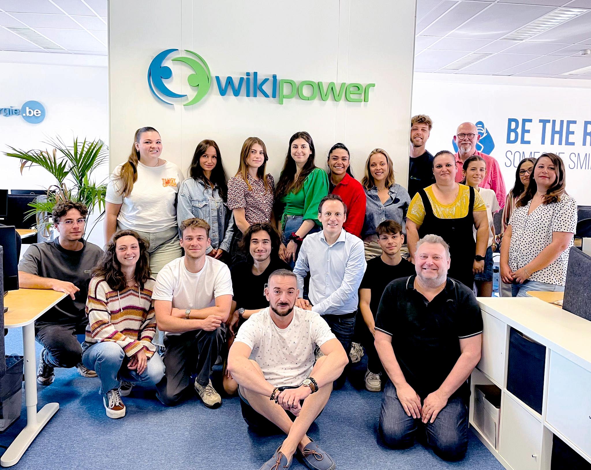 Team medewekers Wikipower groepsaankopen